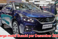 Daftar Harga Mobil Suzuki Per Desember 2024, Tentukan Pilihanmu!