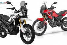 Duel Motor Adventure Cyclone RX2 dengan QJMotor SRT 125 DX, Siapa Paling Bergaya