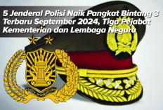 5 Jenderal Polisi Naik Pangkat Bintang 3 Terbaru September 2024, Tiga Pejabat Kementerian dan Lembaga Negara