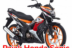 Jadi Favorit Semua Kalangan, Segini   Besaran Pajak Honda Sonic 