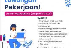 Info Loker! Siap Bekerja Sebagai Admin Marketplace Shopee dan Tiktok, Cek Persyaratannya