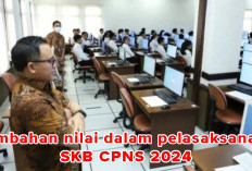 Sesuai Peraturan Baru MenPAN – RB Tambahan  Nilai Tes SKB CPNS 2024, Ini Penjelasannya