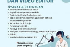 Lowongan Pekerjaan Jadi Host Live dan Video Editor Khusus Perempuan, Tertarik Kirim Berkas Lamaran di Sini