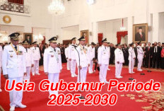 Daftar Usia Gubernur Periode 2025-2030 di Indonesia, Termuda Berusia 34 Tahun dan Tertua 73 Tahun
