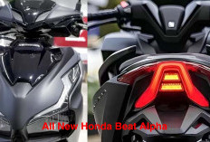2025, Honda Hadirkan All New Honda Beat Alpha, Bikin Iri Motor Kelas Atas, Karena Tampilannya Begini!