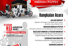 Jalan Sehat Merah Putih Bertabur Hadiah, Lihat Jadwal dan Rutenya 