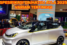 Biar Gak Penasaran, Ini Spesifikasi Daihatsu Ayla 2025 Varian Tertinggi