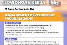 Lowongan Kerja BCA Buka Program Pelatihan Pendidikan Minimal S1, Cek Persyaratannya