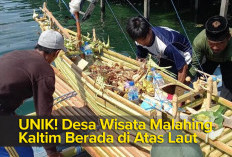 UNIK! Desa Wisata Malahing Kaltim Berada di Atas Laut