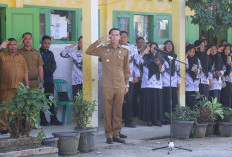 Jadi Irup di SDN 03 Kaur, Bupati: GAMAS Membentuk Karakter Anak Lebih Percaya Diri 
