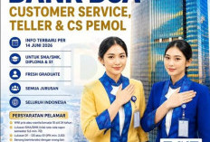 Jangan Sampai Ketinggalan! Bank BCA Buka Lowongan Kerja untuk Posisi Customer Service, Teller dan CS Pemol