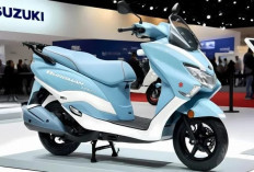 Burgman Street 125EX Skutik Suzuki 2026  yang Cantik, Ramping dan Sporty