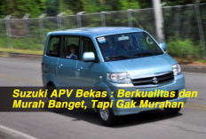 Suzuki APV Bekas: Berkualitas dan Murah Banget, Tapi Gak Murahan  