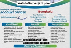 Lowongan Kerja PT PNM Account Officer Bengkulu, Gaji UMK dan Jenjang Karier!