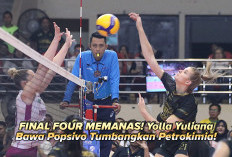 MEMANAS! Yolla Yuliana Cs Berhasil Tumbangkan Gresik Petrokimia di Final Four Proliga 2025!