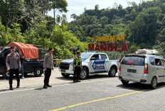 Pantau Arus Balik Lebaran di Perbatasan Bengkulu-Lampung, Berikut Kapolres Kaur