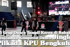 15 Grup Dance Tampil Keren di Babak Penyisihan Kompetisi Dance Jingle Pilkada KPU Bengkulu