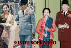 Pesona Tak Tertandingi dari Soekarno!   Inilah Nama 9 Istri Soekarno Presiden Pertama RI