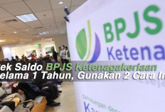 Cek Saldo BPJS Ketenagakerjaan Selama 1 Tahun, Gunakan 2 Cara Ini