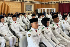 Paskibra Pemprov Bengkulu 2025 Resmi Dibubarkan,  Hasil Seleksi Paskibra 2026 Tunggu Tingkat Nasional