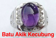 Batu Akik Kecubung, Batu Bertuah Ungu  yang Diyakini Punya Kekuatan Spiritual