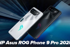 Asus ROG Phone 9 Pro 2025  Bertenaga Snapdragon 8 Elite,  Nyaman Buat Nelpon dan Hiburan
