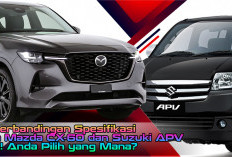 Intip Perbandingan Spesifikasi antara Mazda CX-60 dan Suzuki APV Arena! Anda Pilih yang Mana?