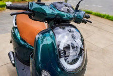 Honda Scoopy 110 cc Desain Lampu Depan Lebih Lebar dan Warna Hijau yang Mencengangkan