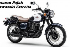 Kawasaki Estrella Performa Handal dan Desain Klasik, Kepoin Besaran Pajaknya Yuk!