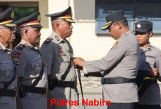 Mutasi Besar-besaran Polri, Sejumlah Penjabat Polres Nabire Berganti 