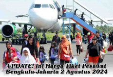 UPDATE! Ini Harga Tiket Pesawat Bengkulu-Jakarta 2 Agustus 2024