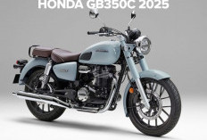 Honda Luncurkan GB350C 2025, Motor Desian Klasik Tangguh Luar Biasa