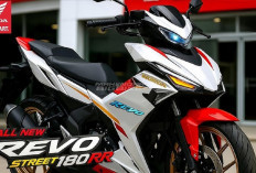 Honda Revo Street 180 RR 2025 Tampil Gagah, Motor Bebek Sport Terganas