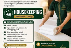 Qieran Hotel Syariah Bengkulu Buka Lowongan Kerja untuk Posisi Housekeeping, Khusus Laki-laki