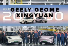 Jadi Penantang BYD, Geely Geome Xingyuan Produksi 200.000 Unit 