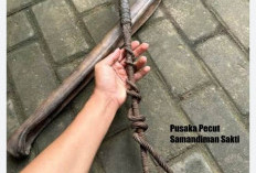 Pusaka Pecut Samandiman Sakti, Demi Selamatkan Warga Digunakan Belah Aliran Lahar Gunung Kelut