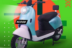 Murah Bukan Berarti Murahan, Ini Motor Listrik Greentech Scood Hadir dengan Desain Menarik