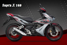 Honda Supra X 160 Tipe CBS, Desain Modern dan Dinamis,  Performa Jangan Ditanya