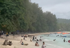 Sisa Libur Nataru, Pantai Laguna   Samudera Mulai Sepi Pengunjung