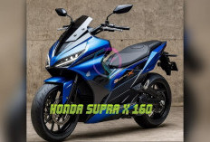 Honda Supra X 160 Menggoda, Motor Legend Membawa Desain Futuristik, Harga Tetap Terjangkau