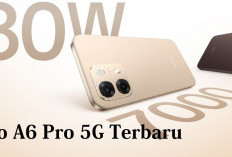 Oppo A6 Pro 5G Terbaru Resmi Dirilis, Cocok Buat Gamer dan Penikmat Baterai Awet, Layar LCD 120Hz