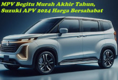 Akhir Tahun Mobil MPV Begitu Murah, Suzuki APV 2024 Harga Bersahabat