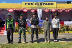 Untuk Pengamanan Mudik Lebaran, di  Sini Lokasi Pos Didirikan Polres Kaur