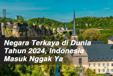 Negara Terkaya di Dunia Tahun 2024, Indonesia Masuk Nggak Ya