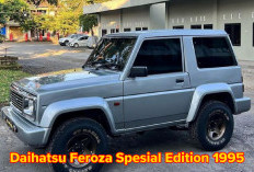 Daihatsu Feroza Spesial Edition 95, Yuk Intip Apa Istimewanya