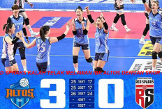 Red Spraks Kalah Telak Melawan IBK Altos, Skor 0-3, Ini Gambaran Penyebab Utamanya!