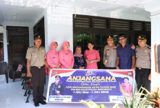 Rangkaian Hari Bhayangkara ke-80,   Polres Kaur Anjangsana ke Purnawirawan 
