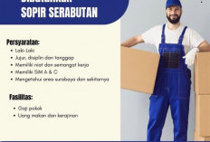 Di Butuhkan Segera Laki-laki Buat Bekerja Sebagai Sopir Serabutan di PT Danadipa Agra Mitra