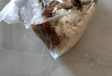 BREAKING NEWS!! Parah, Makanan Gratis Gunakan 'Kantong Asoy' Mirip Makanan Hewan