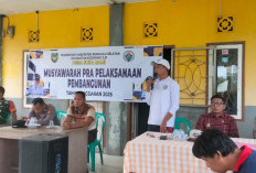 Pemdes Sukarami Sukses Gelar Pra Pelaksanaan Pembangunan Rabat Beton Panjang 300 Meter